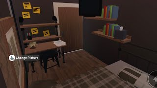 Building a 2x3 bloxburg bedroom [upl. by Okorih]