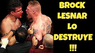 BROCK LESNAR CONQUISTÓ UFC DESTRUYE A MIR EN SU REVANCHA [upl. by Favianus904]