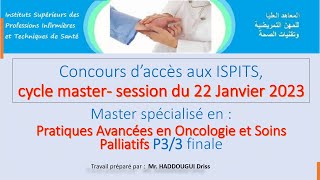 Master spécialisé en  Pratiques Avancées en Oncologie et Soins Palliatifs P33 finale [upl. by Eramat]