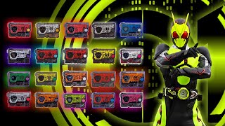 Kamen Rider Zero One Legend Rider Progrise Key KuugaZiO Henshin Sound HD [upl. by Nitram903]