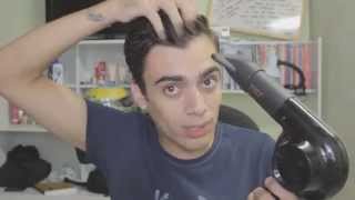 TUTORIAL Penteado Masculino para Casamento e Formatura [upl. by Janean667]