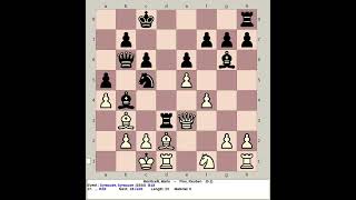 Monticelli Mario vs Fine Reuben  Syracuse Chess 1934 USA [upl. by Garrison933]