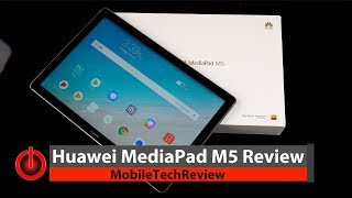 Huawei MediaPad M5 Review  Premium Android Tablet for a Nice Price [upl. by Kai653]