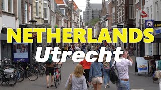 Walking Tour of Utrecht  Netherlands 2024 4K 🇳🇱 [upl. by Akli805]