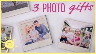 DIY  3 Easy Photo Gifts Great for Grandparents [upl. by Darees]