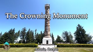 The Astoria Column  Maybe the Coolest Monument in the Pacific Northwest [upl. by Ellives]