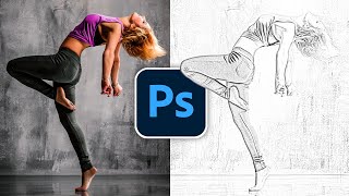 how to turn picture into a pencil sketch in photoshop [upl. by Forrer]