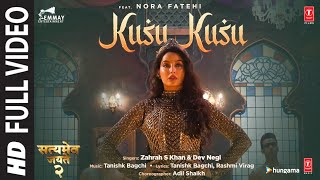 Kusu Kusu Full Video  Nora Fatehi  Satyameva Jayate 2  John A Divya K  Tanishk B Zahrah KDev [upl. by Bobbye]