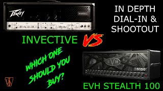 Peavey Invective 120 vs EVH Stealth 100 [upl. by Belayneh382]