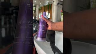 The most relaxing Asmr hair spa 💤Luxury Treatment for Relaxed Hair relaxsalon [upl. by Denie82]