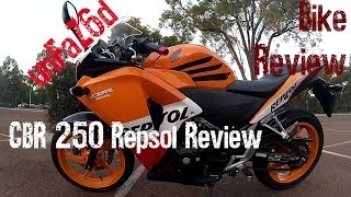 Honda CBR 250 Repsol Bike Review [upl. by Tihom453]