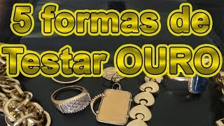 como testar ouro 5 maneiras energy news [upl. by Cai]