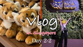 【🇸🇬シンガポールvlog】親子で行くシンガポール旅行4泊5日🦁ナイトサファリ [upl. by Canica]