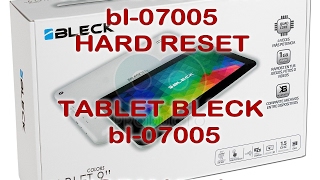 TABLET BLECK BL 07005 FORMATEAR TABLET BL 07005 [upl. by Diamante507]