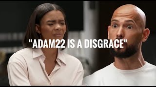 andrew tate on pornography and adam22  candace owens interview [upl. by Jarv729]