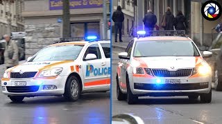 Police Cars responding Compilation Police en Urgence [upl. by Tatianna522]