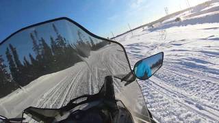 2019 SkiDoo Expedition Sport Gen 4 Trail and Off Trail riding [upl. by Enyluqcaj99]