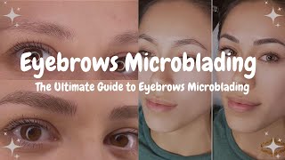 Eyebrow microblading step by step procedure  100 Work Solution [upl. by Romaine]