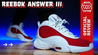 Reebok Answer 3 Retro 2023 A Disappointing Retro [upl. by Eidoow]