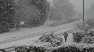 big freeze evesham timelapse snowfall [upl. by Moyer]