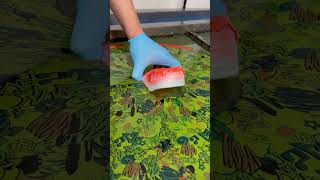 Hydro Dipping Crocs satisfying hydrodipping [upl. by Elsi]