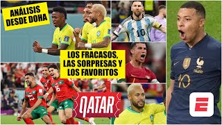 LOS FRACASOS DE CATAR 2022 El mundial de Mbappé Neymar Messi o CR7 Análisis cuartos  Exclusivos [upl. by Oiretule]