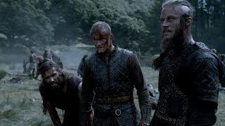 Vikings  Ragnar First Raid on England 1x02 [upl. by Tergram]