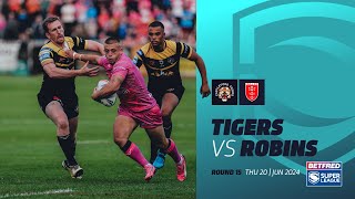 Highlights  Castleford Tigers v Hull KR  2024 Betfred Super League Round 15 [upl. by Secor]