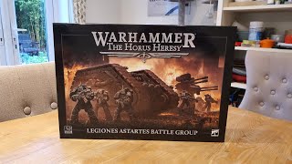 NEW Legiones Astartes Battle Group Unboxing Warhammer  The Horus Heresy [upl. by Nibram554]