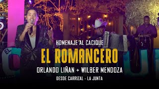 EL ROMANCERO  ORLANDO LIÑAN FT WILBER MENDOZA  En Vivo [upl. by Betteanne]