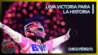 La PRIMERA VICTORIA de CHECO PÉREZ F1FD  La Mejor Narración GP de SAKHIR  PÉREZ MERECE QUEDARSE [upl. by Llechtim904]