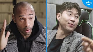 When Son Heungmin met Thierry Henry 👀 [upl. by Bambi]