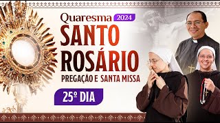 Santo Rosário da Madrugada 4h  Quaresma 2024  25º Dia  0903  Instituto Hesed [upl. by Reddin]