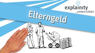 Elterngeld einfach erklärt explainity® Erklärvideo [upl. by Bernetta]