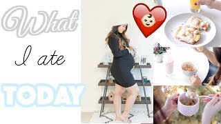 7 Months Pregnant WHAT I EAT IN A DAY [upl. by Inger]