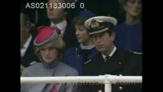 Princess Diana at Mountbatten memorial [upl. by Dotson539]