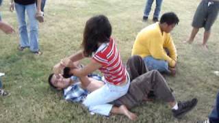 girl beating up guy [upl. by Pradeep645]