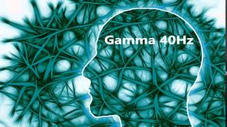 40 Hz Gamma  Pure Tone Binaural Beat  Brains Operating System [upl. by Inej]