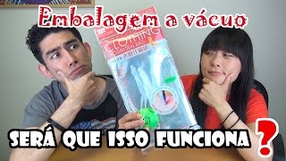 Embalagem à vácuo  Será Que Isso Funciona Ep37 [upl. by Enohsal]