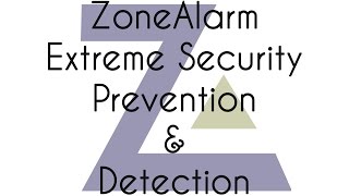 ZoneAlarm Extreme Security Prevention and Detection test [upl. by Cornela567]