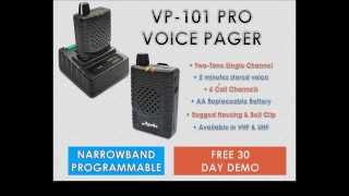 Apollo VP101 Voice Fire Pager Brief Review and Info [upl. by Otokam]