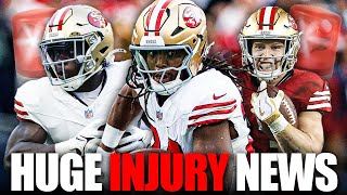 🚨49ers Injury Update Mason AC Sprain CMC Ricky Pearsall Returns No Apologies From NFL [upl. by Gibbs]