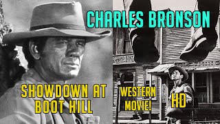 Charles Bronson is a Bounty Hunter in his 1st starring Western FREE HD Movie SHOWDOWN AT BOOT HILL [upl. by Karylin]