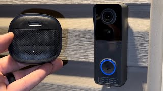 Euki J9 Doorbell Camera InstallDemo [upl. by Nnarefinnej416]