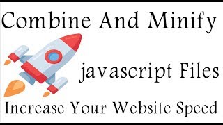 Combine And Minify javascript WordPress Website [upl. by Ime85]