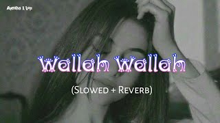 Wallah Re Wallah Wallah SlowedReverb [upl. by Corry738]