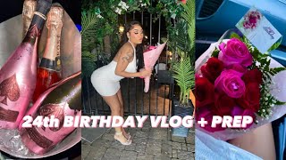 24TH BIRTHDAY VLOG 🥂  PREP FOR VACATION 🛫 [upl. by Aicatsan]