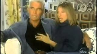 RARE 2 of 2 Barbra amp James Brolin Interview 1997 when they were engaged Barbra Streisand [upl. by Amick]