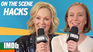 Jean Smart and Hannah Einbinder Talk Mushrooms StandUp and quotHacksquot Season 3  IMDb [upl. by Valerlan]