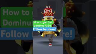 How to get free Dominus Astra fypシ゚viral roblox robloxedit dominus [upl. by Feingold]